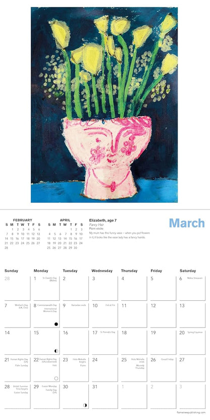 Royal Academy: Young Artists Mini Wall Calendar 2027 (Art Calendar