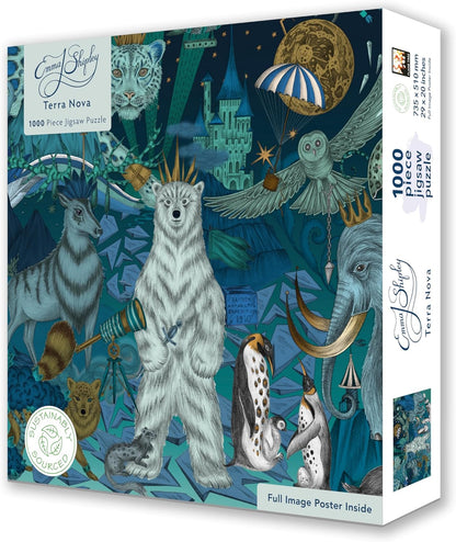 Adult Sustainable Jigsaw Puzzle Emma J Shipley: Terra Nova1000-pieces. Ethical, Sustainable, Earth-friendly