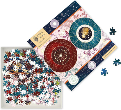 Adult Sustainable Jigsaw Puzzle Anna Stead: The Zodiac1000-pieces. Ethical, Sustainable, Earth-friendly