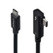 StarTech 2.6ft (80cm) Right Angle Thunderbolt 5 Cable, 80Gbps/120Gbps, 240W PD, 8K 60Hz, Thunderbolt Certified, TB5/TB4/USB4/USB-C