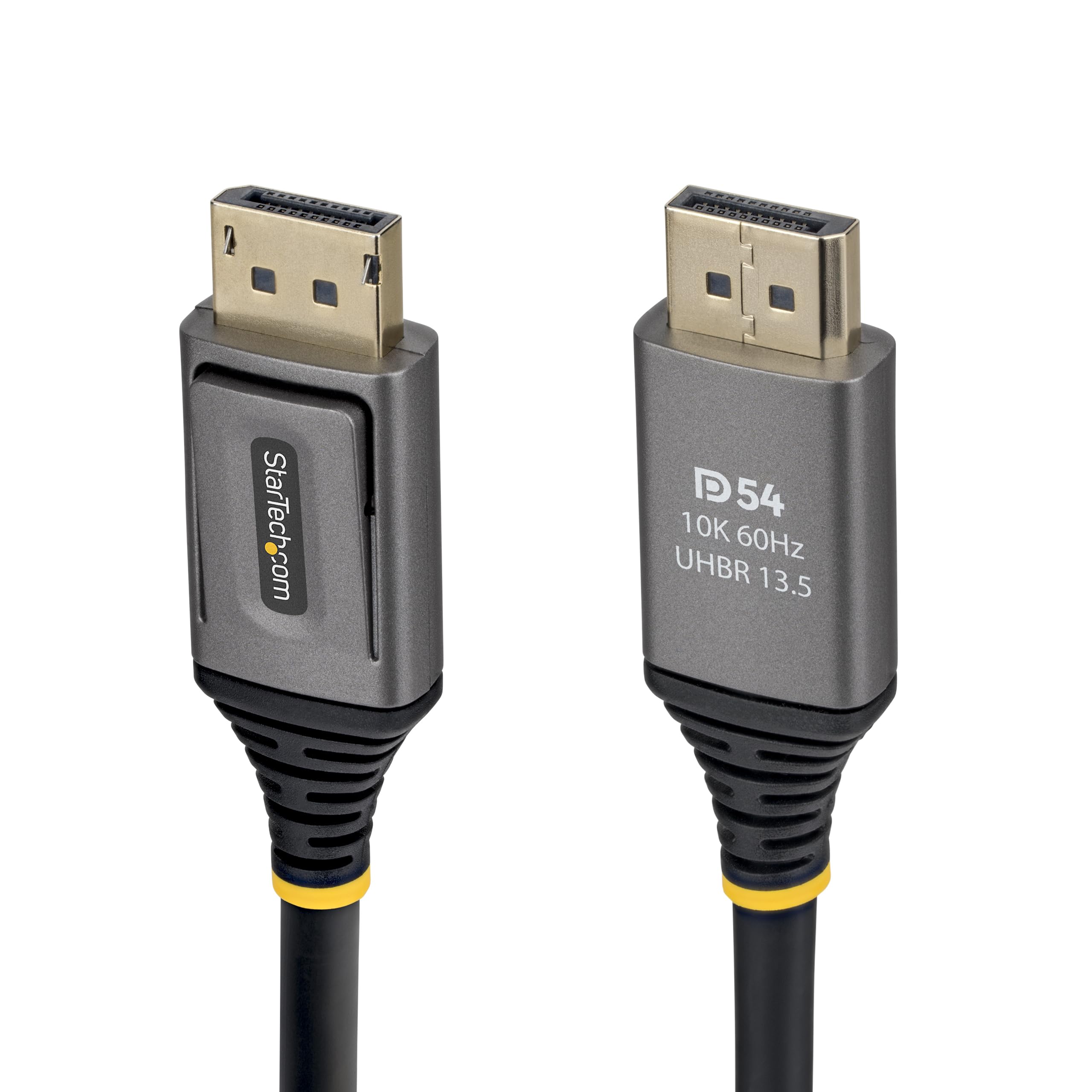 StarTech 50cm DisplayPort 2.1 Cable, VESA Certified DP54 DisplayPort Cable, Uncompressed 8K 60Hz, 8K 144Hz/4K 240Hz w/DSC 1.2a, DP 2.1 Monitor Cord