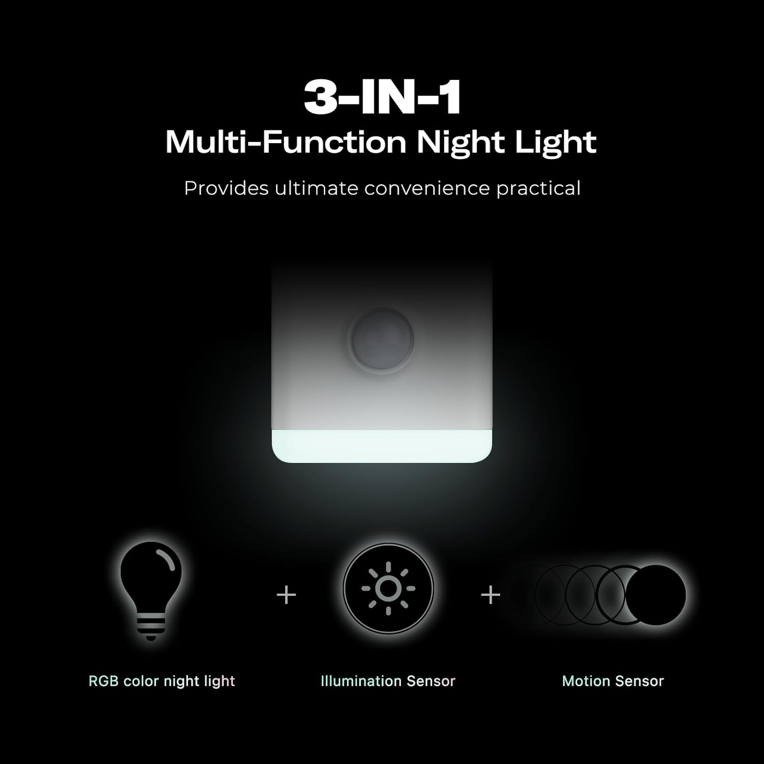 Thirdreality Multi-Function Night Light (Type-F) – Smart Motion & Ambient Sensor