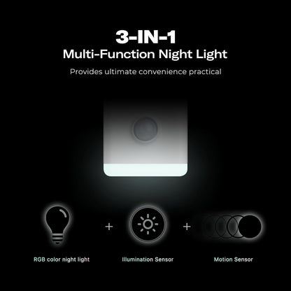 Thirdreality Multi-Function Night Light (Type-F) – Smart Motion & Ambient Sensor