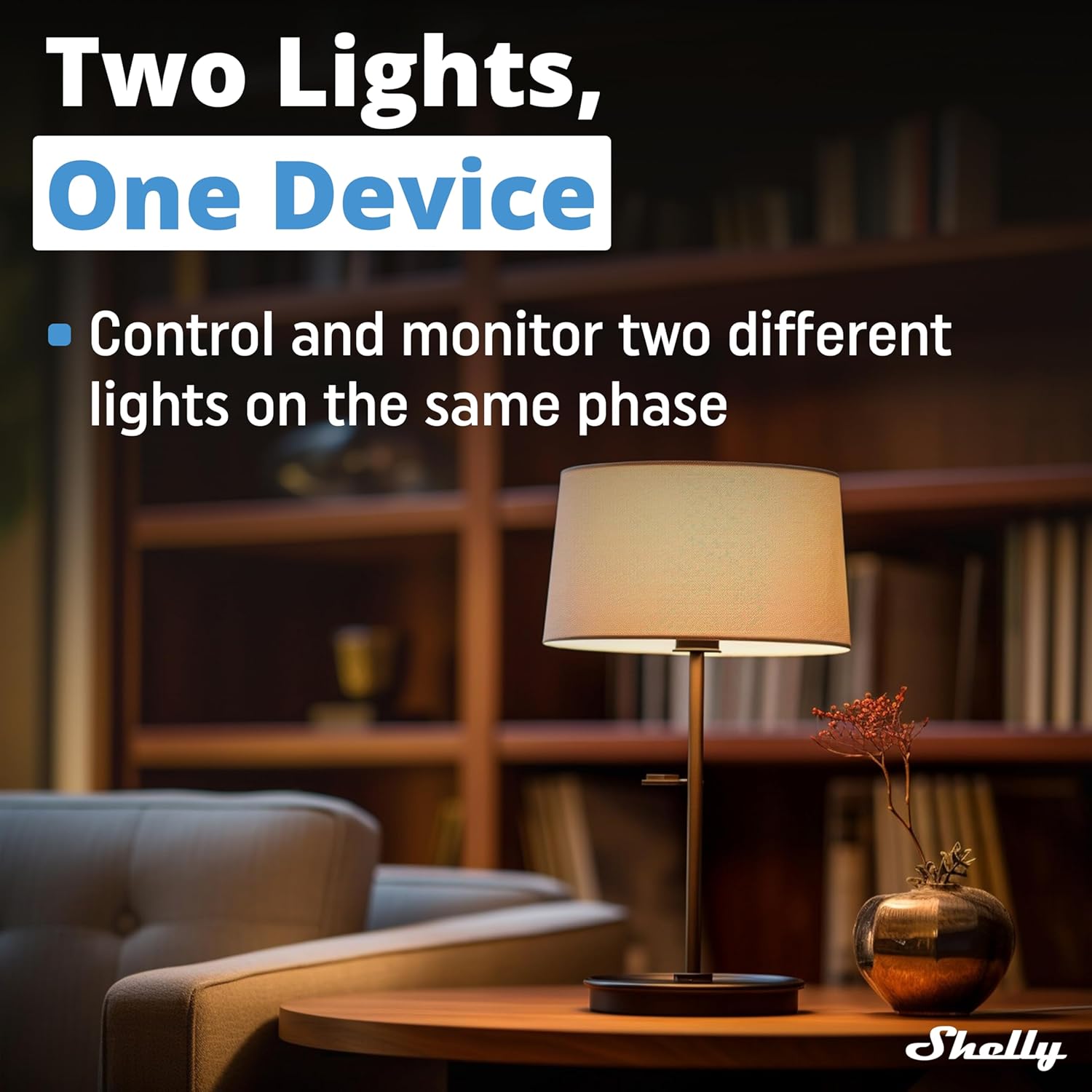 Shelly - 2Pm Gen3 4P – Smart Dual Relay Switch With Energy Monitoring