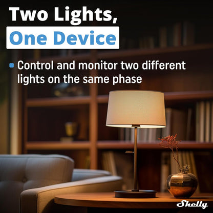 Shelly - 2Pm Gen3 4P – Smart Dual Relay Switch With Energy Monitoring