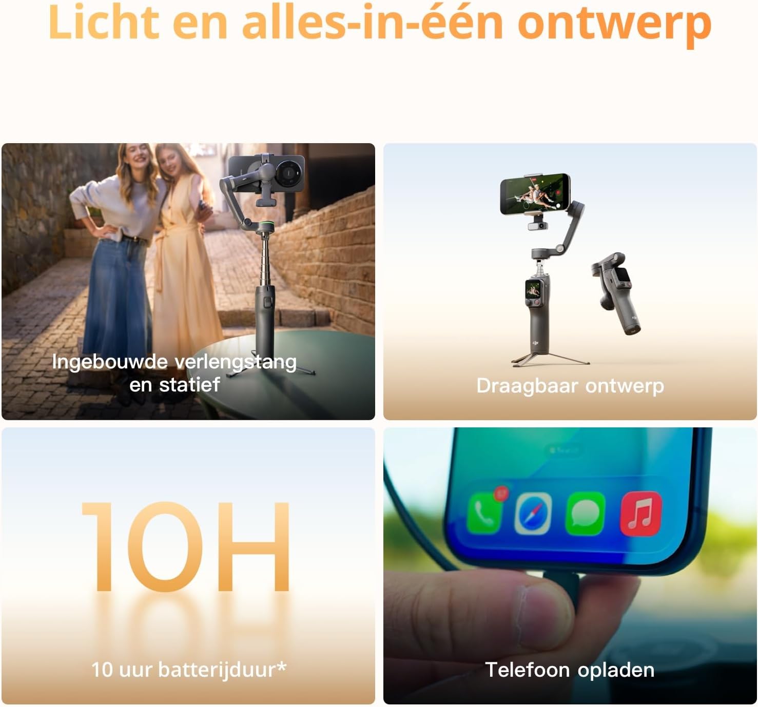 Dji - Osmo Mobile 8P Standard Combo