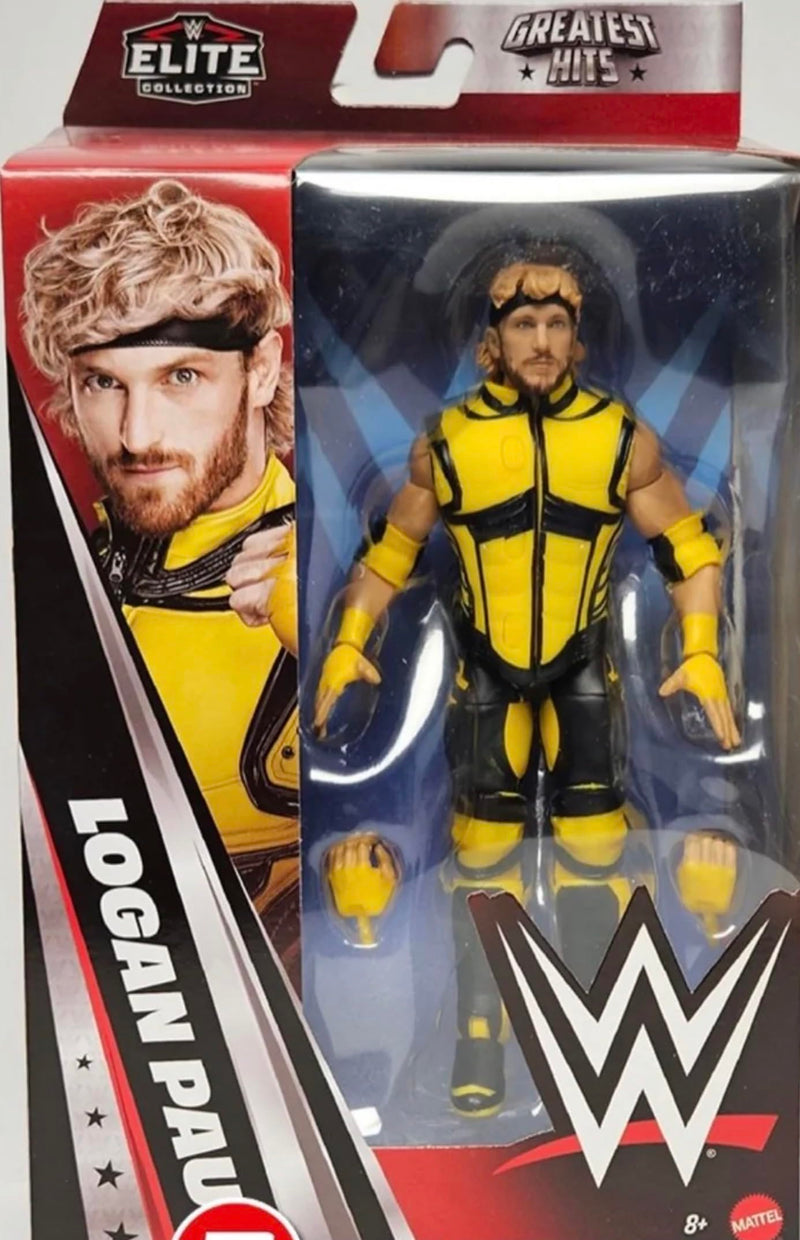 WWE Logan Paul Mattel Elite Collection Greatest Hits Series 11 Wrestling Action Figure Toy Wrestler