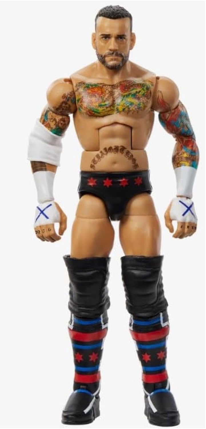 WWE Cm Punk Mattel Elite Collection Greatest Hits Series 11 Wrestling Action Figure Toy Wrestler