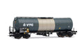 Rivarossi HR6695 VTG, 4-axle isolated tank wagon, blue/silver livery, ep. VI Railway Wagons
