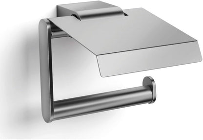 Zack Atore Toiletrolhouder Met Klep - Mat