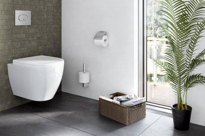 Zack Atore Toiletrolhouder Met Klep - Mat