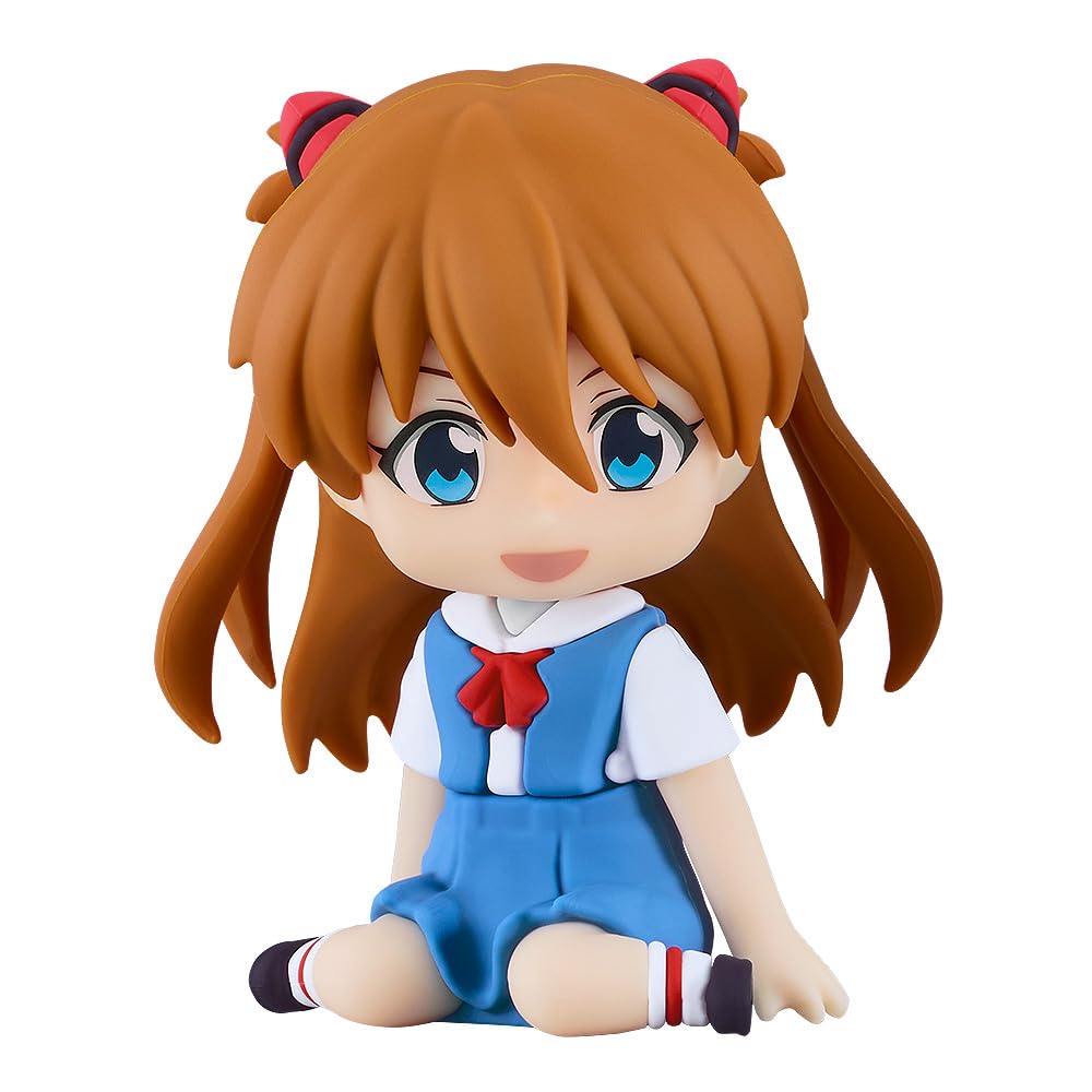 Rebuild of Evangelion Rubber Mascot Nendroid Plus Minifigure Asuka Shikinami Langley 8 cm