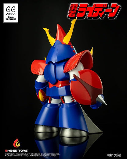 Ember Toys Brave Ryden Chibi Creature Rydeen, nicht maßstabsgetreue, vorbemalte weiche Vinyl-Figur