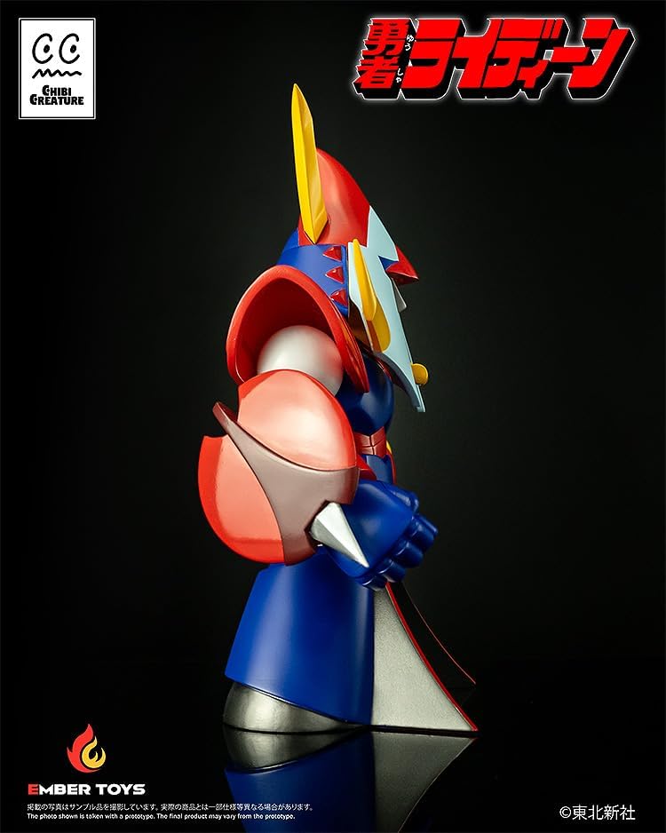 Ember Toys Brave Ryden Chibi Creature Rydeen, nicht maßstabsgetreue, vorbemalte weiche Vinyl-Figur