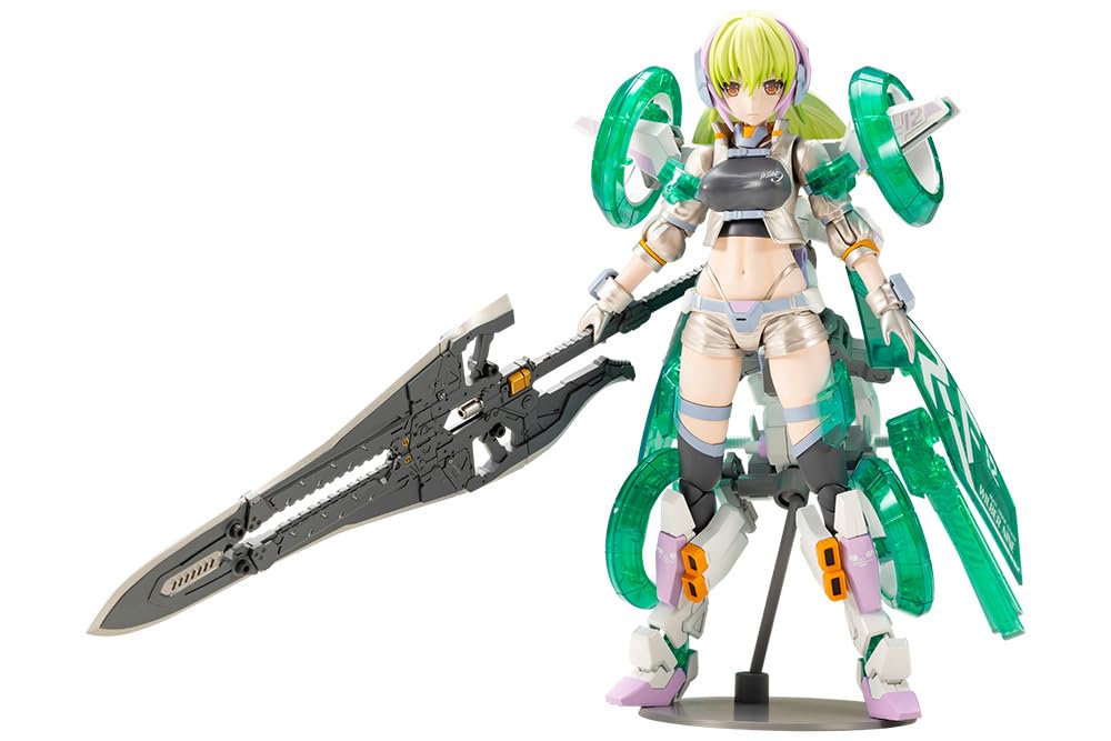 Kotobukiya Frame Arms Girl Wilvernine Beryl Armor Custom Total Height Approx. 6.3 inches (160 mm), Non-Scale Plastic Model