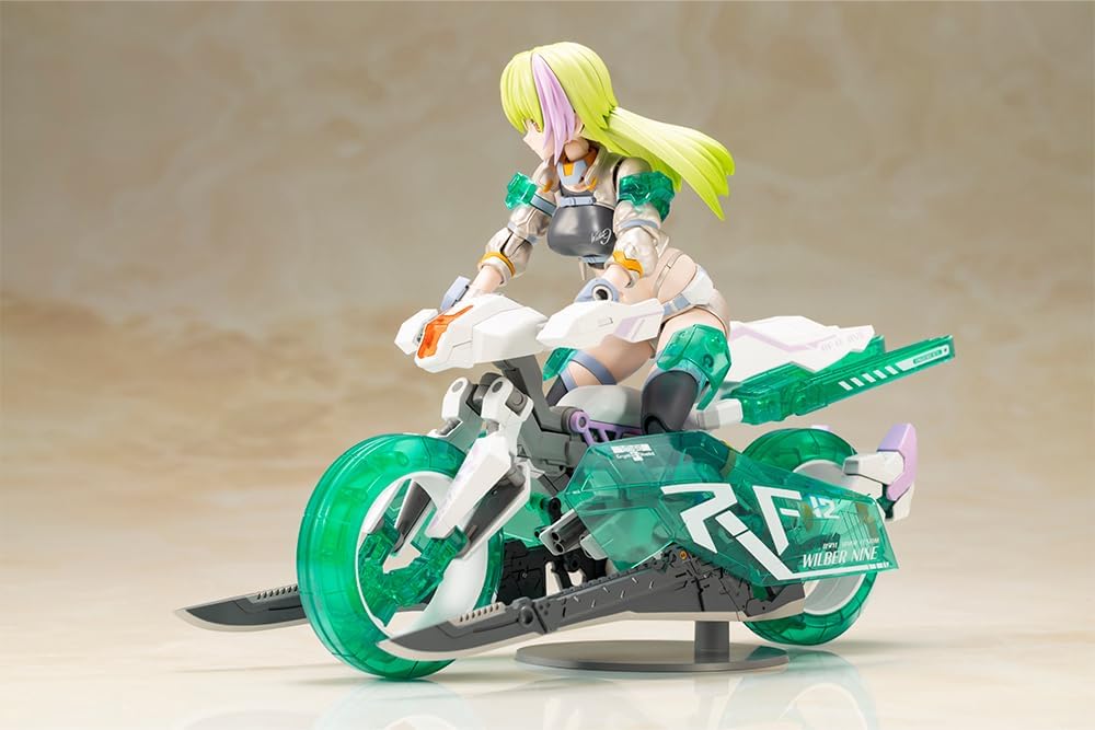 Kotobukiya Frame Arms Girl Wilvernine Beryl Armor Custom Total Height Approx. 6.3 inches (160 mm), Non-Scale Plastic Model
