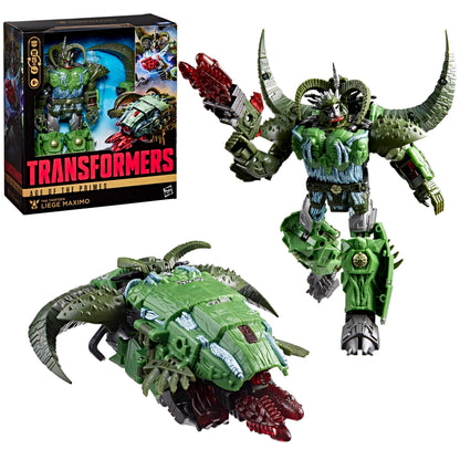 Transformers, Age of the Primes, Liege Maximo dei Tredici, action figure Leader Class convertibile da 21,5 cm, dagli 8 anni in su