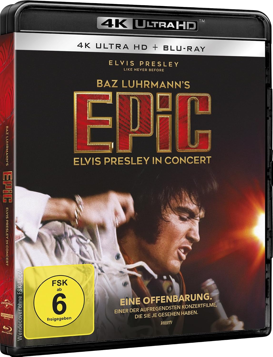 EPiC: Elvis Presley in Concert (4K-UHD+Blu-ray