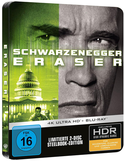 Eraser (Steelbook, 4K-UHD+Blu-ray