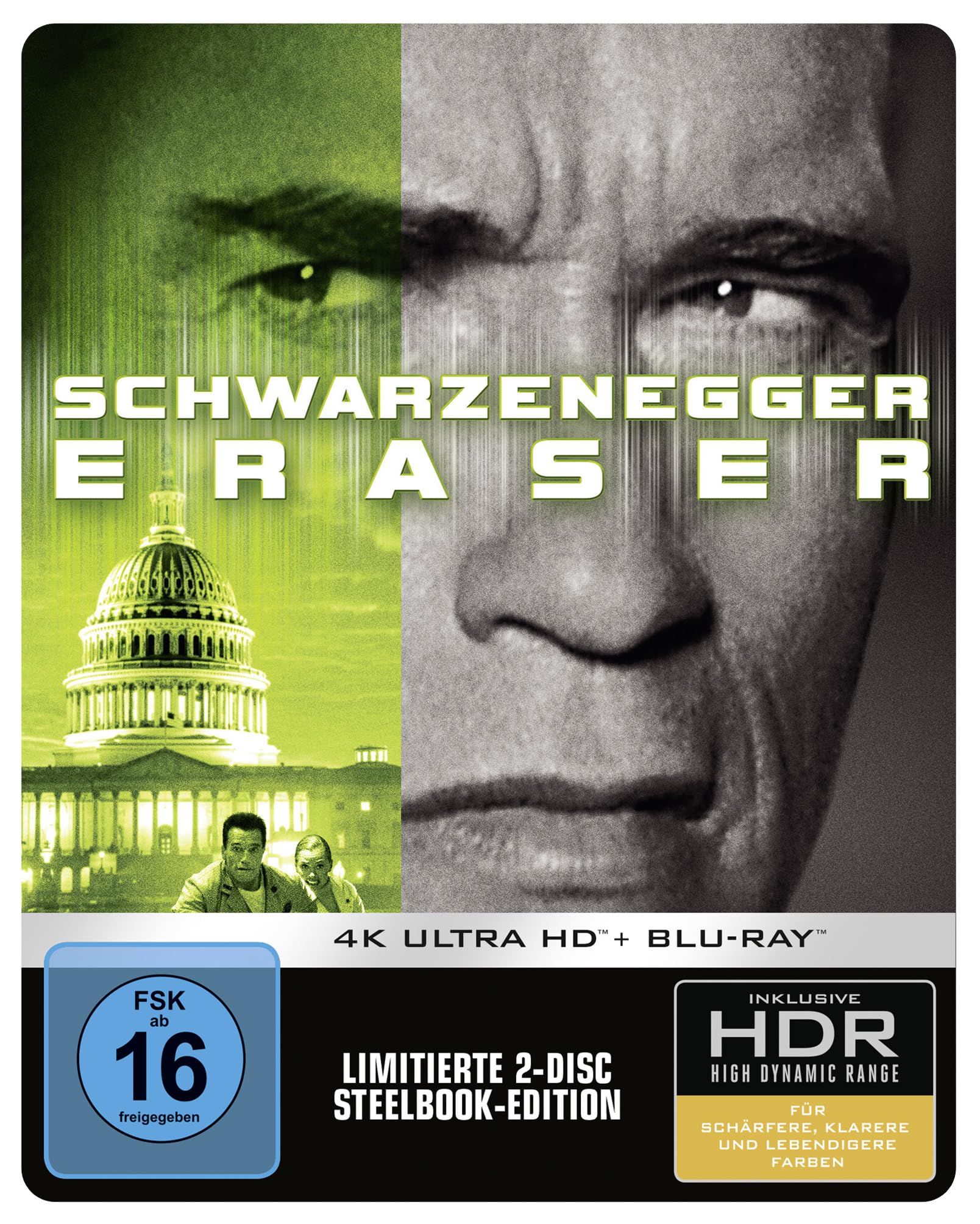 Eraser (Steelbook, 4K-UHD+Blu-ray