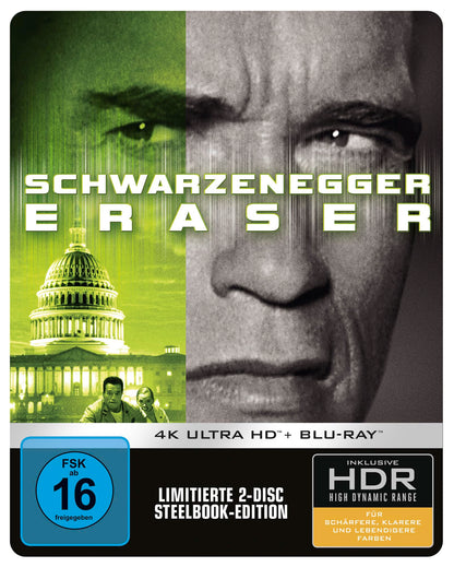 Eraser (Steelbook, 4K-UHD+Blu-ray