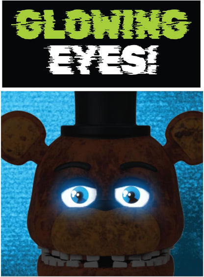 Five Nights at Freddys Withered Freddy - 5-Inch Articulated Figure with Jumpscare Feature and Glow-In-The-Dark Eyes