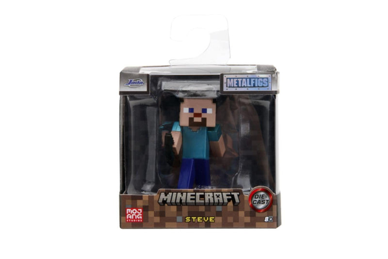 Jada Minecraft Movie Metalfigs 2.5-inch Die-Cast Figure Steve