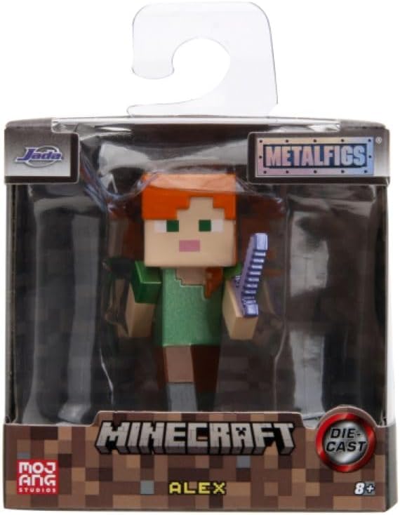 Jada Minecraft Movie Metalfigs 2.5-inch Die-Cast Figure Steve