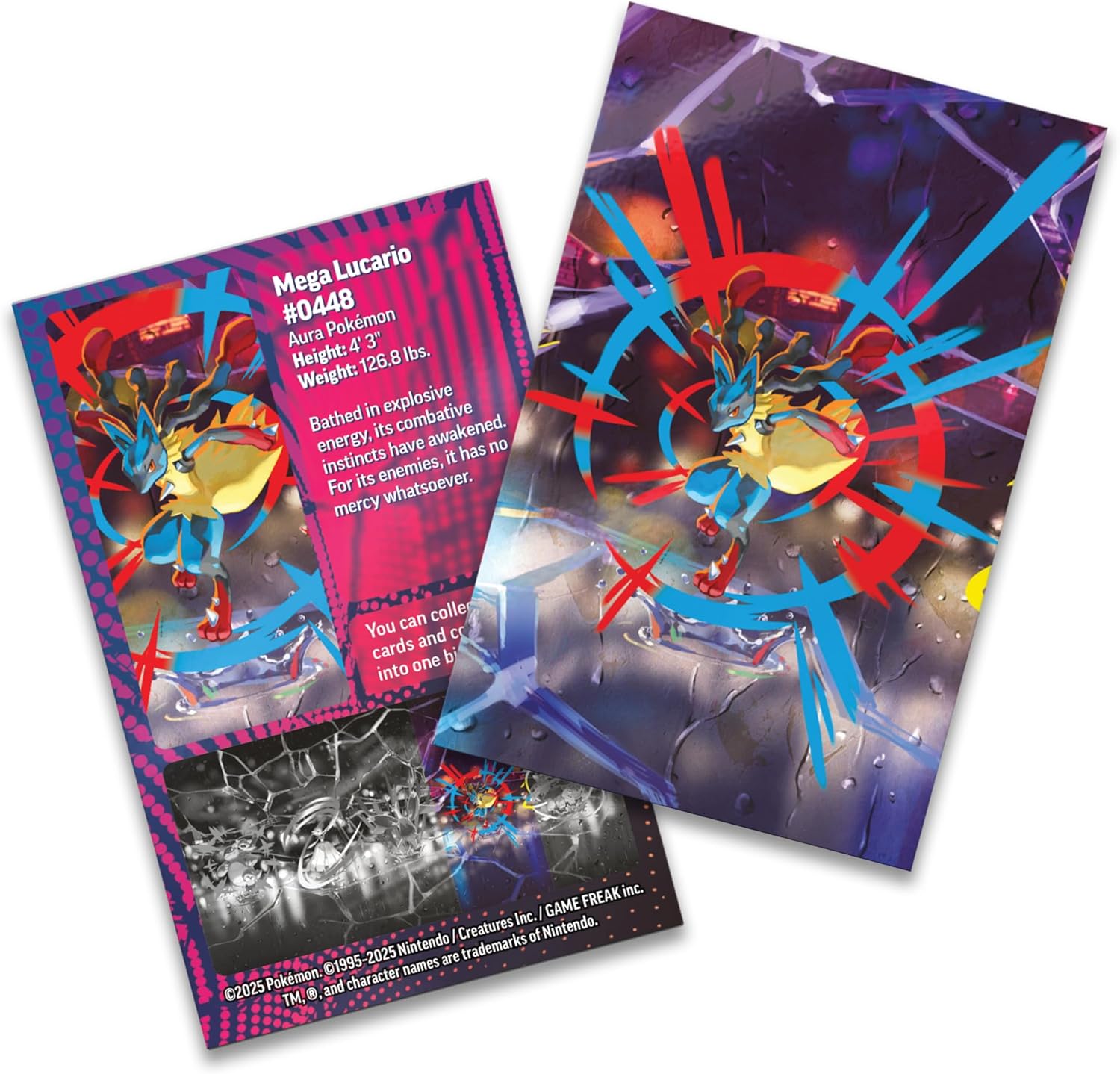 Pokemon TCG -  Mega Heroes Tin - Mega Lucario