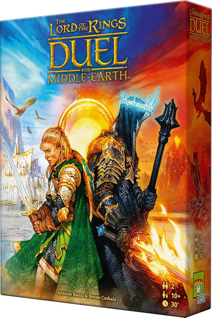 Asmodee | Der Herr der Ringe: Duell für Mittelerde | Brettspiel | Ab 10 Jahren | 2 Spieler | Spielzeit: 30 Minuten