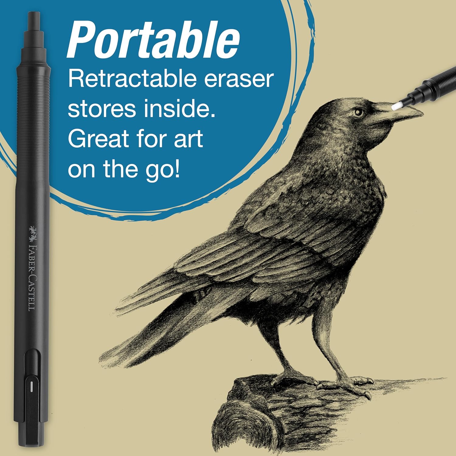Faber-Castell Radiergummi Stift Precision Eraser Pen