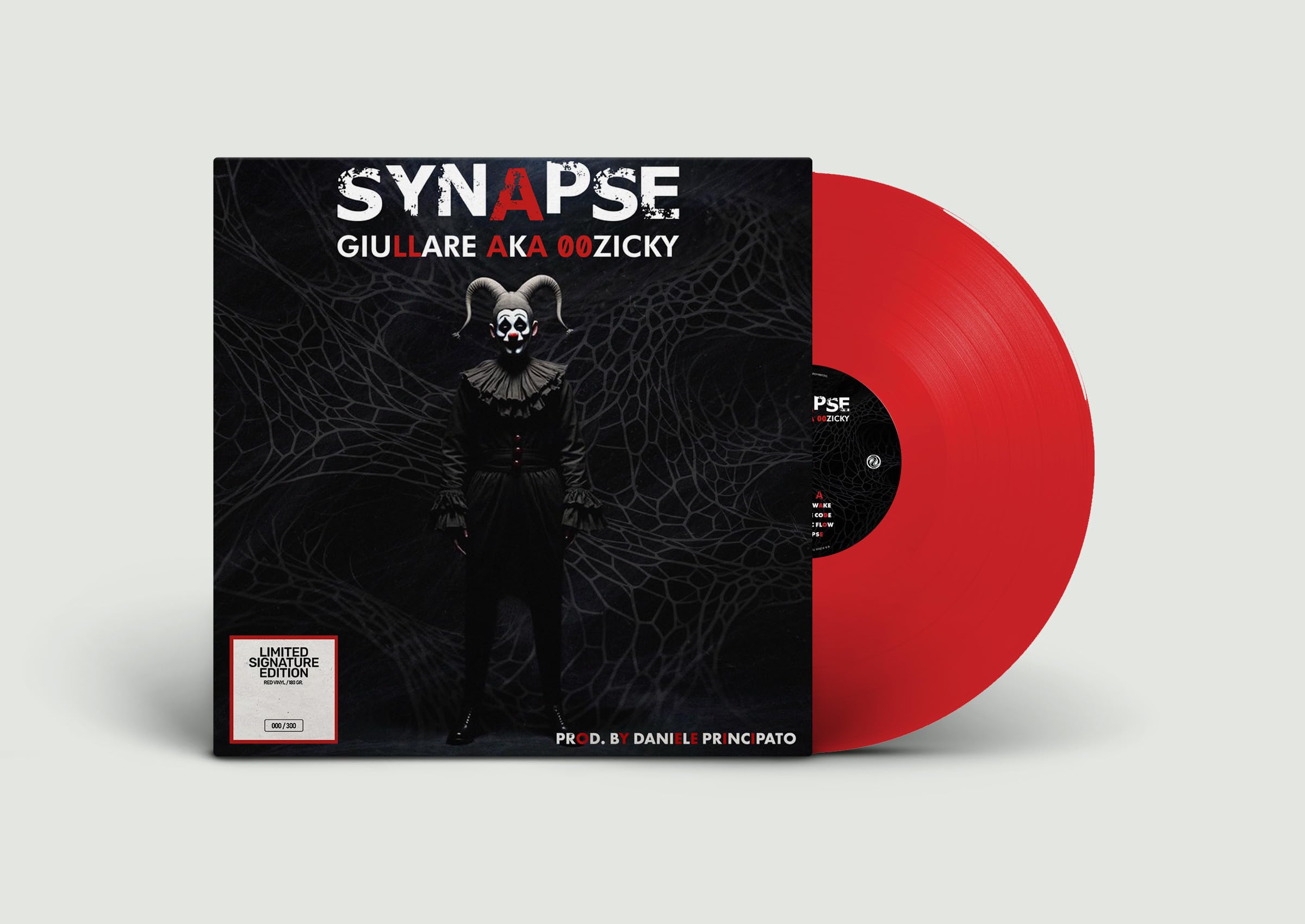 Vinile 00Zicky - Synapse (Vinile Rosso Autografato