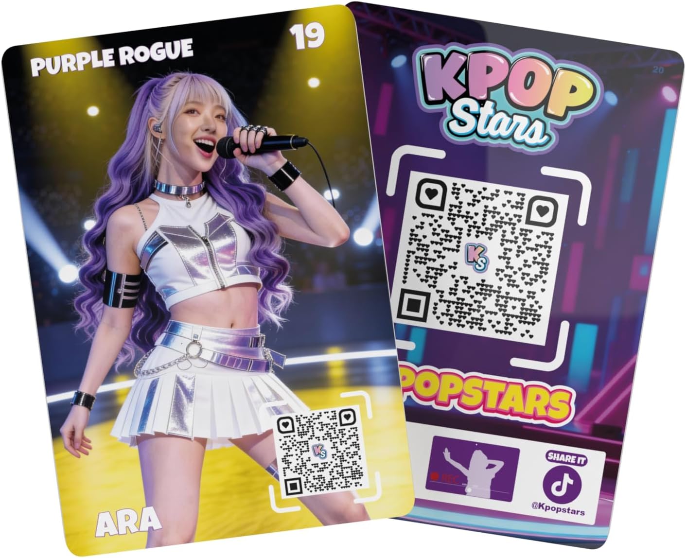 K-Pop Stars - Photo Cards 6-Pack - Asst. (401-0201)