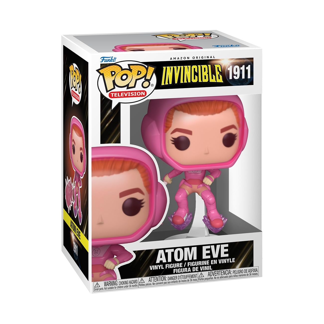 Funko POP! TV: Invincible - Atom Eve Armor - Figura in vinile da collezione - Idea regalo - Prodotto ufficiale - Giocattoli per bambini e adulti - Modello di figura per collezionisti ed esposizione