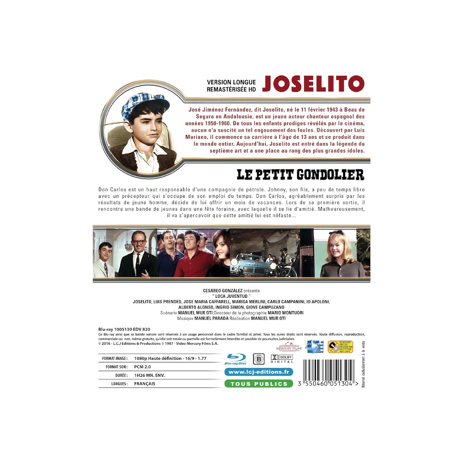 Joselito, le petit gondolier