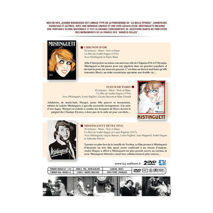 Coffret mistinguett : 3 chefs-d'oeuvres du cinéma muet