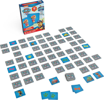 Paw Patrol Memory Game for Spin Master Games, Paw Patrol Toy, Chase, Stella, Marcus, Ruben Card Games to Remember, for Children from 4 Years