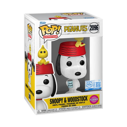 Funko Snoopy Exclusive - Snoopy & Woodstock (Flocked