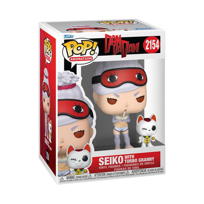 Funko Pop! & Buddy: Dandadan - Seiko & Turbo Granny - Dan Da Dan - Amazon Exclusive - Collectable Vinyl Figure - Gift Idea - Official Merchandise - Toys for Kids & Adults - Anime Fans