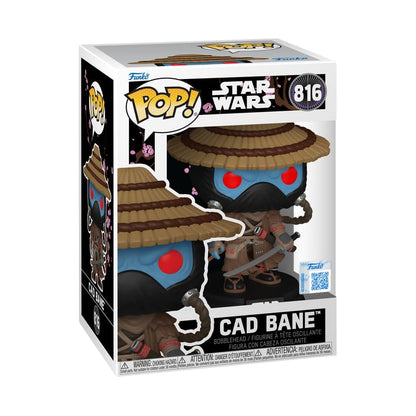 Funko POP! Star Wars Cad Bane Bobblehead, Exclusive Collectible Vinyl Figure with Authentication, #816, 4.7 Inches