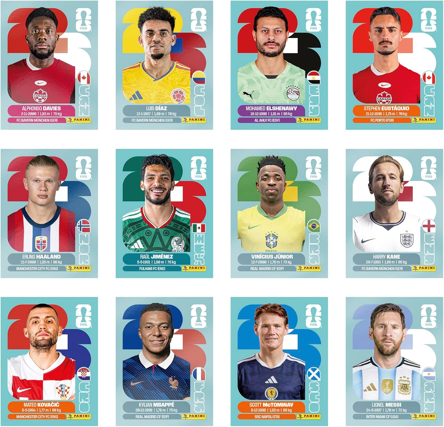 FIFA World Cup 2026 Sticker Collection Mega Multiset