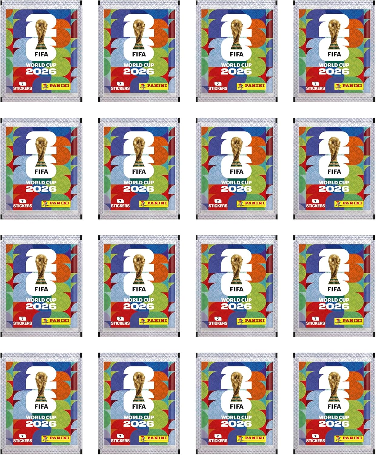 FIFA World Cup 2026 Sticker Collection Mega Multiset
