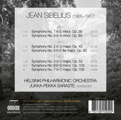 Sibelius & Saraste: The 7 Symphonies