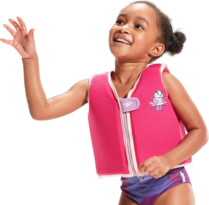 Speedo Character Printed Buoyancy Vest, Flotation, Learn to Swim, SwiMing LeSons