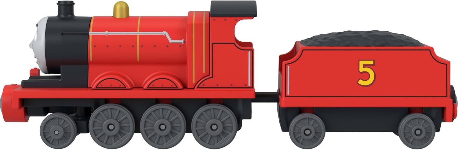 Thomas & Friends by Fisher-Price Toy Train 2-Pack or 1 Deluxe Die-Cast Character Engines featuring Classic Designs from the Series (Styles May Vary), JLB65