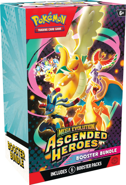 Pokemon TCG - Mega Evolution - Acended Heroes - Booster Bundle