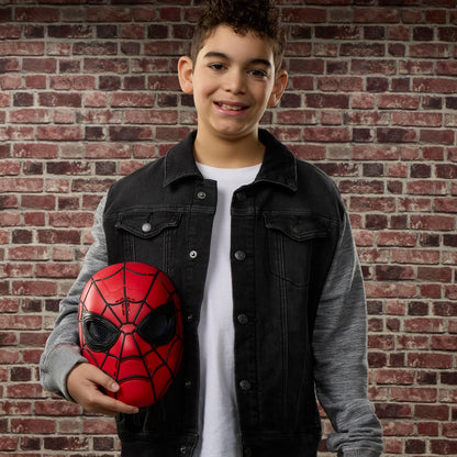 Marvel Studios Spider-Man: Brand New Day Wisecrackin’ Glow Mask, Electronic Role-play Toy, Super Hero Costume Mask and Toys for Kids, Ages 5+