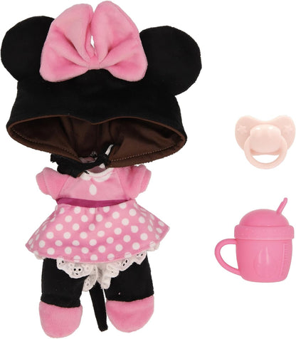 Cry Babies Disney Minnie Baby-Puppe Loving Care inspiriert von Minnie Mouse, inklusive 3 Zubehörteilen und weint echte Tränen. Kinder ab 3 Jahren.