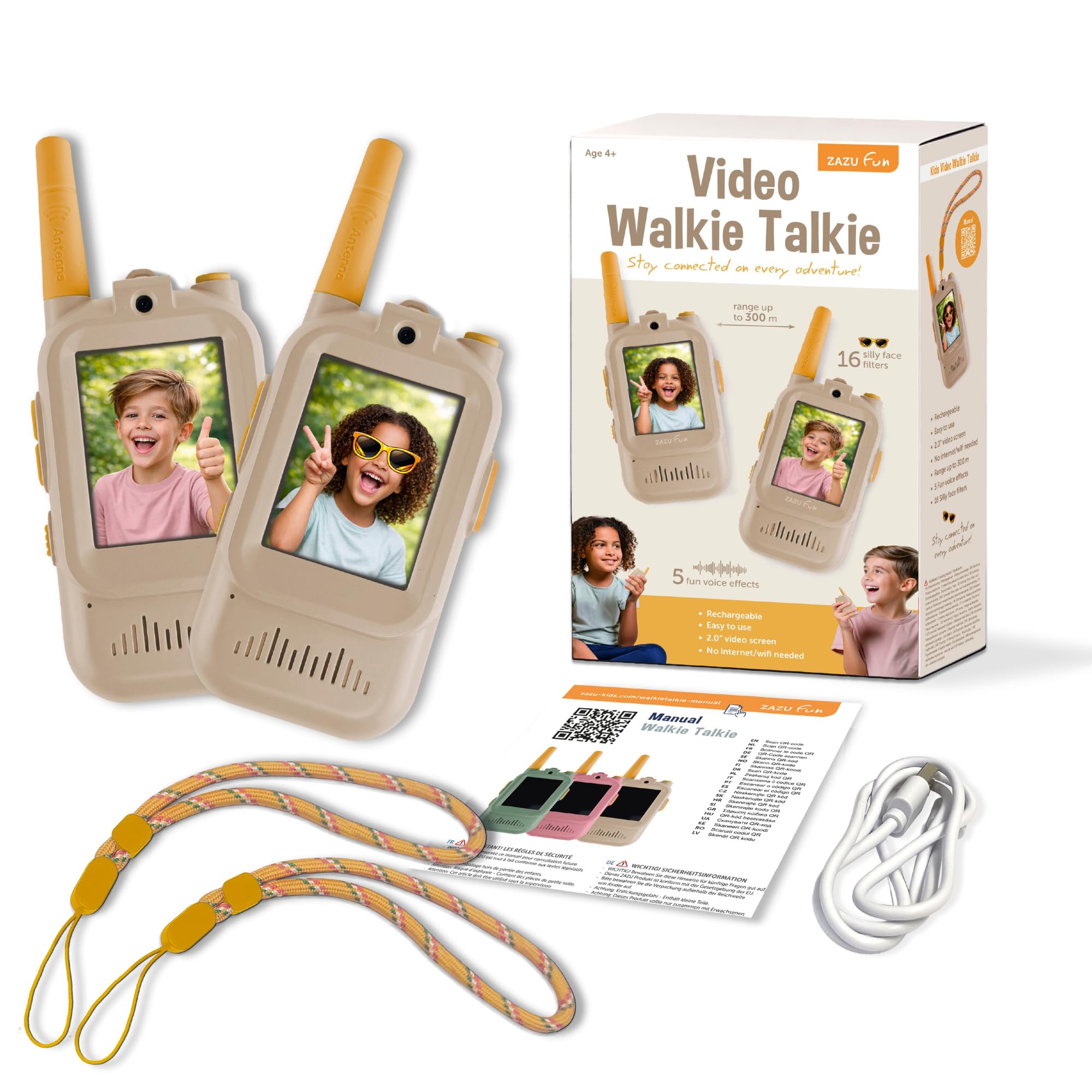 Zazu - Video Walkie Talkie beige