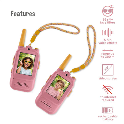 Zazu - Video Walkie Talkie pink